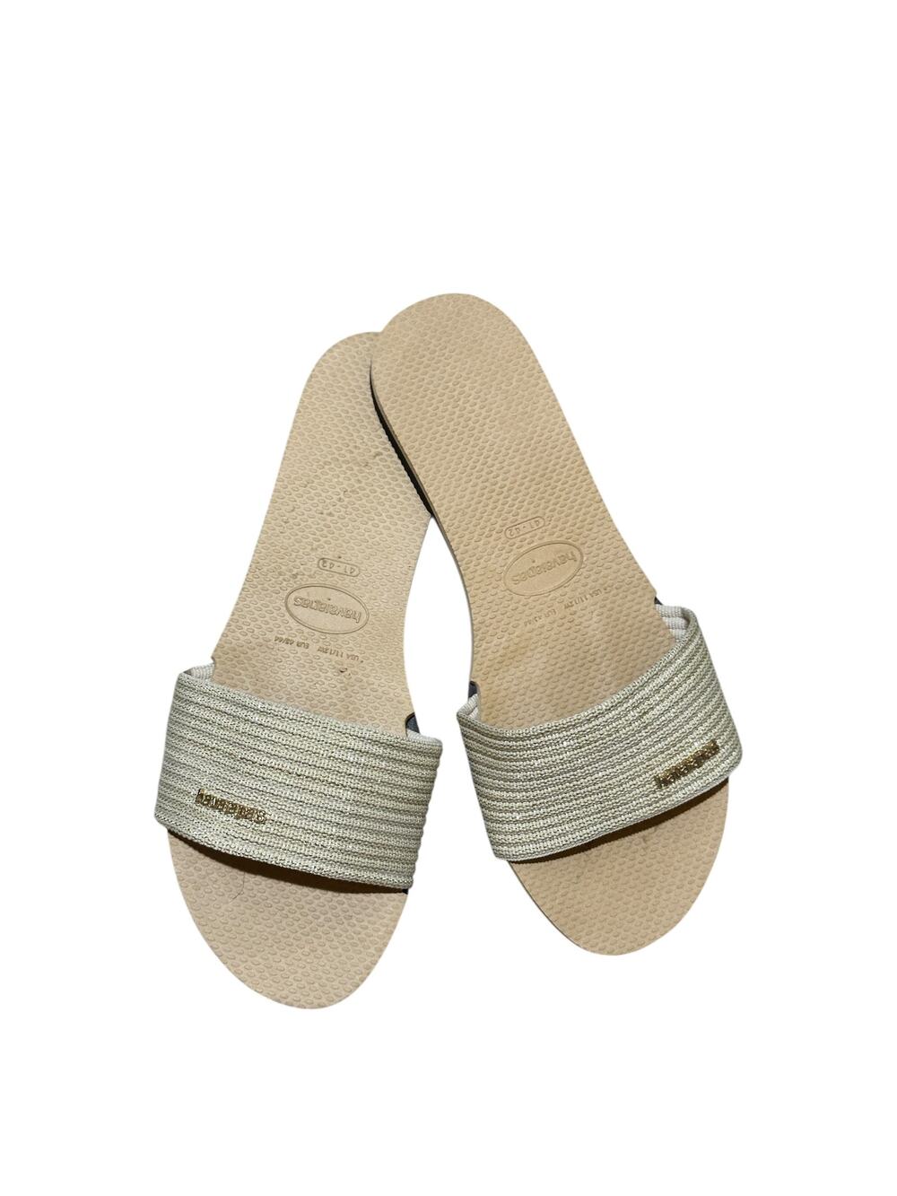 Havaianas Gold Malta / You Malta Metallic, Women’s 11/12W